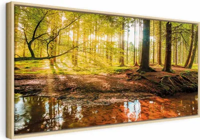 Obrázok produktu pre Talianske plátno Obraz na plátne - Jesenné snenie 120x60 cm Krajiny c-B-0174-b-a