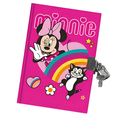 Produktbild von Disney Girls Notizbuch mit Schloss - Minnie Mouse/Herz