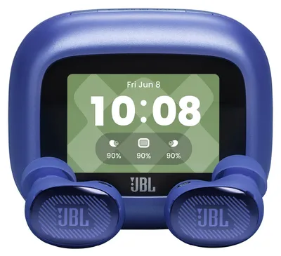 Produktbild von JBL Live Buds 4, Kabellose Noise-Cancelling-Ohrhörer, Blau