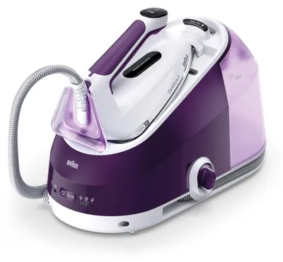 Produktbild von Braun CareStyle 5 IS5247VI, 2400 W, 500 g/min, EloxalPlus soleplate, 2 l, 145 g/min, Violett, Weiß