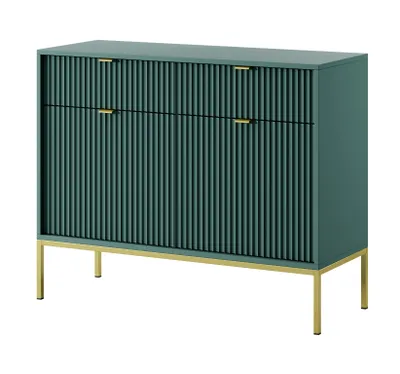 Produktbild von AX LIVING Kommode mit Schublade Eternas KS104 104 cm Modern in Grün