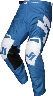 Produktbild von Just1 J-Force Terra Motocross Hose, blau/weiß, 44