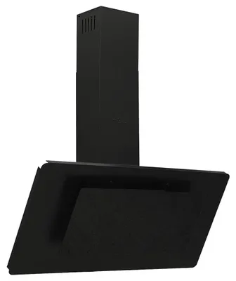 Immagine prodotto di vidaXL Cofano estrattore 90 cm in acciaio inox e vetro temperato nero