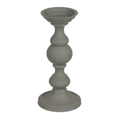 Produktbild von Kerzenschale Aluminium grün 15 x 15 x 32 cm