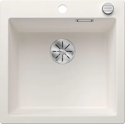 Immagine prodotto di BLANCO PLEON 5, SILGRANIT® PuraDur®, bianco, con telecomando di scarico