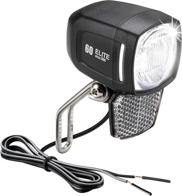 Produktbild von LED-Fahrradlicht für E-Bikes, 60 Lux, , Vorderlicht, Fahrradlicht mit Reflektor, Fahrradlampe, Vorderlicht für E-Bikes