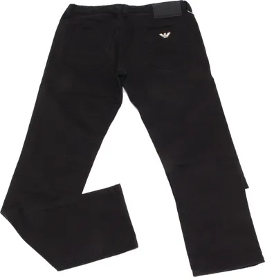 Immagine prodotto di 7370U pantalone bimba ARMANI JUNIOR nero cotone pant trouser kid