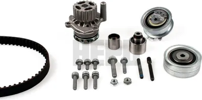 Produktbild von HEPU PK06551 Zahnriemensatz + Wasserpumpe für VW GOLF VI (5K1) Polo Schrägheck (6R1, 6C1) TIGUAN (5N) für AUDI A4 Avant (8K5, B8) A6 Avant