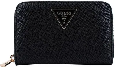 Produktbild von GUESS Laurel SLG Medium Zip Around Wallet Damen Geldbörse black