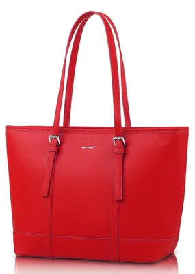 Produktbild von TANTOMI Handtasche Damen, PolyurethanTasche Und Großer Shopper, Handtasche Für Büro Schu