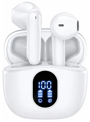 Produktbild von Siltcon® In-Ear Kopfhörer SoundWave Pro 4 – Bluetooth 5.4, ENC, Weiß