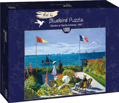 Produktbild von Puzzle Monet Garten in Sainte-Adresse