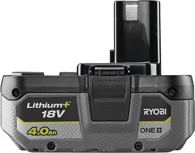 Immagine prodotto di RYOBI RB1840X Batteria 18 V 4,0 Ah / 4000 mAh Li-Ion ONE+ HP ( Ryobi RB1840X Batteria 18 V 4,0 Ah) con indicatore di carica