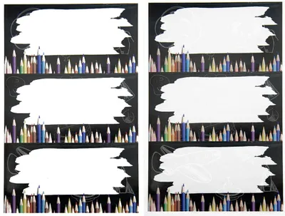 Produktbild von Oblique Unique 6 Namensaufkleber Namen Etiketten Sticker Kinder Kindergarten Schule