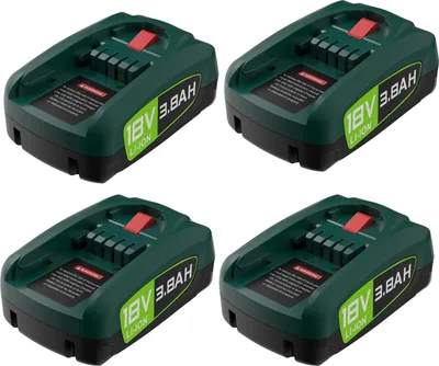 Produktbild von Ersatzbatterie für Elektrowerkzeuge, hohe Kapazität 3800mAh, vielseitige Kompatibilität, 4BAT, 18V