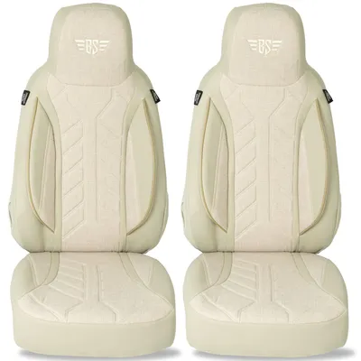 Immagine prodotto di Coprisedili per Volkswagen Passat, modelli prodotti a partire dal 2014 – Coprisedili per sedile del conducente e del passeggero, colore beige