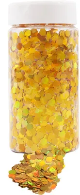 Obrázok produktu pre EDUPLAY 370183 Glitre 6 mm zlaté (200 g)