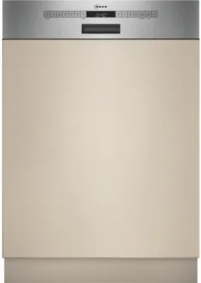 Produktbild von Neff S145EVS04E, Voll integriert, Standardgröße (60 cm), Gebürsteter Stahl, Edelstahl, Polynox/Edelstahl, 14 Maßgedecke
