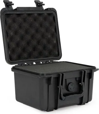 Produktbild von Wiltec Universalkoffer 27 x 23,1 x 18 cm, wasserdichter Transportkoffer, Schutzkoffer aus PP und Glasfaser, Koffer mit Würfelschaumstoff