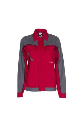 Produktbild von Planam Bundjacke Damen Highline Gr. 38 rot/schiefer/schwarz