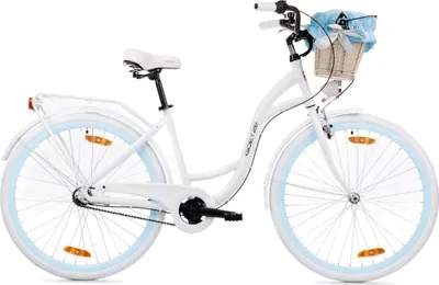 Obrázek produktu pro Městské kolo Goetze Style Alu 28" – 3 rychlosti Nexus, hliníkové  rám 18", LED osvětlení, košík