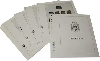 Produktbild von Lindner-T Vordruckblätter T178a Liechtenstein - Jahrgang 1972 bis 1984