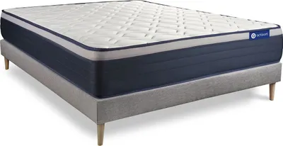 Produktbild von Actimemo max matratze 180x190cm + Bettgestell mit lattenrost - Dicke : 26cm - Memory-Schaum - H4