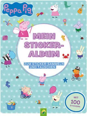 Image de Peppa Pig Mein Stickeralbum mit 100 Stickern