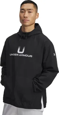 Immagine prodotto di Felpa con cappuccio Under Armour Unstoppable Woven Nero M / Regular Uomo Nero M