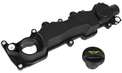 Für Volvo C30 S40 II S80 II V50 V70 III Ventildeckel + Öl Deckel Motor 1.6 D in der Farbe von GOLDCAR