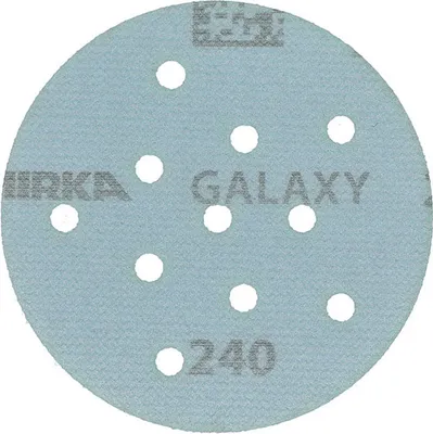 Produktbild von Mirka Galaxy 77mm Grip Multifit Schleifstreifen P240, 50 Stück