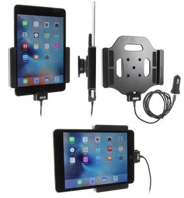Produktbild von Brodit Gerätehalter 521793 mit Ladefunktion - für Tablets - Apple iPad Mini 2019, Apple iPad Mini 4 (A1538, A1550) und weitere