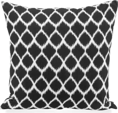 Produktbild von H.O.C.K. Barney Outdoor Kissen 60x60cm schwarz Raute Glory