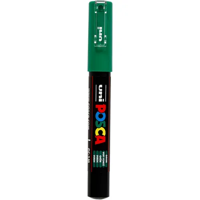 Produktbild von Uni Posca Marker, Strichstärke: 0,7 mm, PC-1M , Hellgrün, extrafein, 1Stck