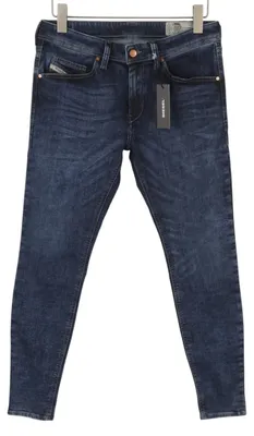 Produktbild von Diesel Stickker 0687m Herren Jeansblue Whiskers Super Slim Skinny Stretch