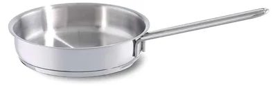 Image de Fissler Häppchen / Poêle en acier inoxydable (Ø 16cm - 0,5 litre ) mini poêle à manche non revêtue, idéale pour les petits snacks - induction