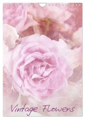 Produktbild von Vintage Flowers (Wandkalender 2027 DIN A4 hoch), CALVENDO Monatskalender