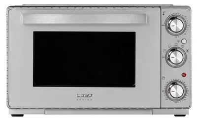 Produktbild von Caso TO 26 SilverStyle Mini-Backofen, 26L, 70-230°C, 5