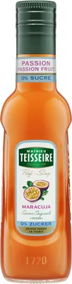 Produktbild von Mathieu Teisseire Getränke-Sirup Maracuja 0% Zucker 0,25L (1er Pack)