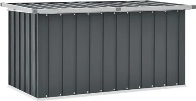 Obrázek produktu pro Zahradní úložný box šedý 129 x 67 x 65 cm