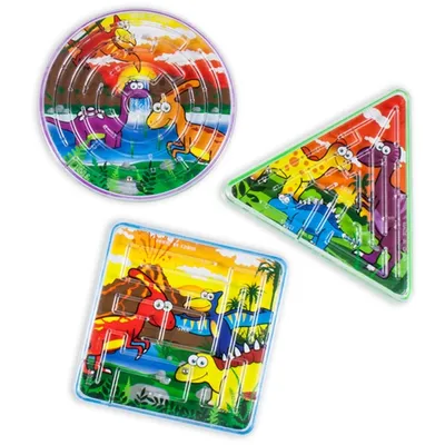 Produktbild von Dinosaurier Labyrinth-Spiel Mitgebsel