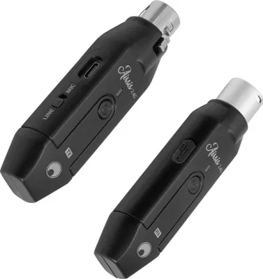 Obrázek produktu pro Omnitronic AIRSIS Funkmikrofon-Set Schwarz matt