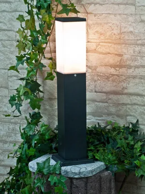 Produktbild von Rabalux 8338 Außenstehleuchte Bonn, E27, schwarz-weiß, Modern, 50cm