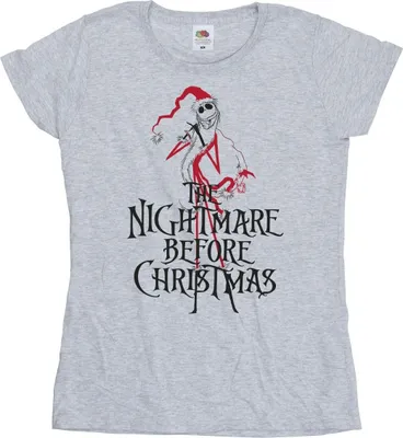 Produktbild von Disney - "The Nightmare Before Christmas" T-Shirt für Damen BI35755 (XXL) (Grau)
