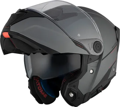 Image de Casque modulable MT ATOM 2 SV SOLID, taille S, gris
