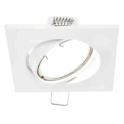 Immagine prodotto di Lampada da incasso a soffitto Faretto da incasso a soffitto VIERA White IP20 angolare bianco EDO777303 EDO