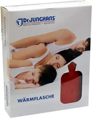 Zdjęcie produktu dla Butelka na gorącą wodę 2 l z pokrywą czerwona