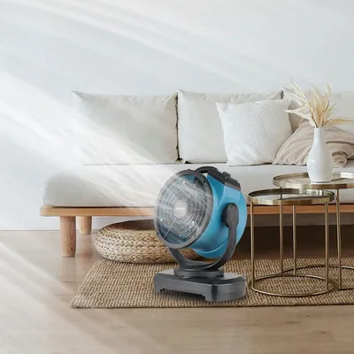 Immagine prodotto di Ventilatore nebulizzante – Ventilatore per esterni e terrazzi con una potenza di 68W e inclinazione regolabile fino a 145°