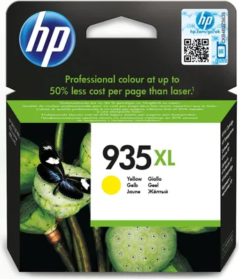 Produktbild von HP 935XL, Gelb, Tintenstrahl