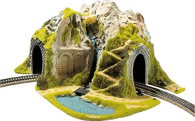 Produktbild von NOCH Ecktunnel 1-gleisig, HO (1:87), Mehrfarbig, 1 Stück(e)